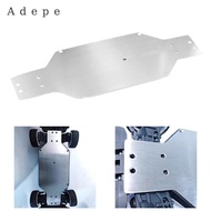 Adepe RC Stainless Steel Chassis Skid Plate RC Car Chassis Guard Plate for 1/10