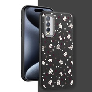 White Flowers Case for VIVO Y20A Y20I Y12S Y12A Y30G Y11S Y7S V17 NEO Y21S Y21T Y33S Y33T S1 PRO Y1S