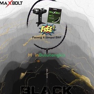 Raket Badminton Maxbolt Black Original