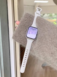 Correa de reloj de silicona unicolor compatible con Apple Watch