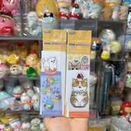 日版 Mofusand 鯊魚貓 Bookmark Collection 半透 膠質 書籤 盲抽 - 士多啤梨cream 甜品玻璃杯  + Macaroon 馬卡龍
