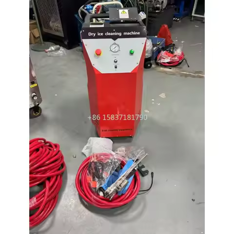 Russia Customer Dry Ice Cleaning Machine Dry Ice Blasting Tool Portable P7X Dry Ice Cleaning Cleaner