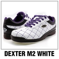 Dexter M2 Bowling Shoes (White) for Right Hand Bowler