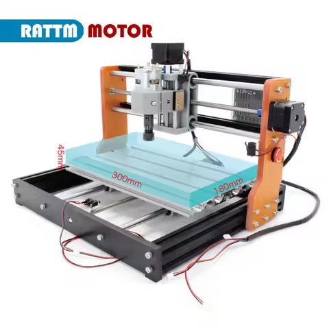 3018 Pro Orange 3 Axis GRBL Control DIY CNC Router Machine CNC Wood Cutting Router Laser Engraving M