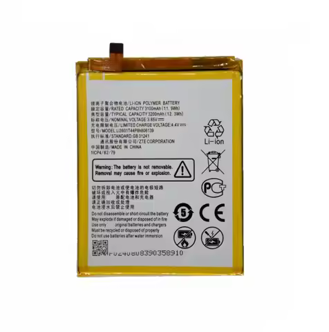 1x 3200mAh Li3931T44P8h806139 Replacement Mobile Phone Battery For ZTE Blade V9 V10 /V9Vita V10Vita/