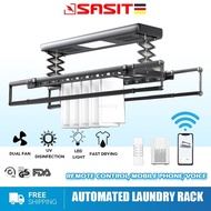 SAS Automated Laundry Rack Tuya-app WIFI Control Free Installation Smart Laundry System 5 Years Warranty ware