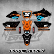 YZ85 OLD STICKER NEW DECAL YZ 85 NEW BEBEK STANDARD DECAL STICKER YZ 85 DECAL STICKER YZ 85 NEW 87