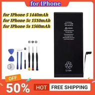 New Battery Compatible for IPhone 5 1440mAh/for IPhone 5c 1510mAh/for IPhone 5s 1560mAh Mobile Phone