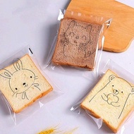 Plastik OPP Roti Tawar Bakpao Biskuit 1 pack isi 20pc