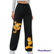 Pants orange cat culottes