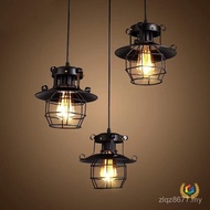 Loft Industrial Creative Retro Iron Style Bar Restaurant Cross-Border Art Chandelier Cafe Chandelier