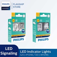 PHILIPS Indicator Ultinon LED T20 S25 W21 W21/5 P21 Indicator Signaling Bulb 12V 6000K Daylight Effect 11065 11066 11498