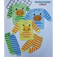 Baby Pajama Set 2-12 months Baby Sleepwear Baby Clothes Bee Motif