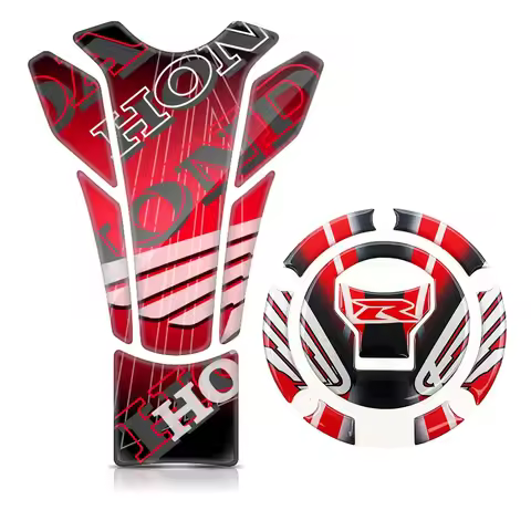3D Motorcycle Fuel Tank Pad Cap Decals Gas Cap Sticker for Honda CB650F CBR650F VFR800X CBR500R CB50