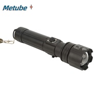 METUBE USB Flashlight, 1200LM 30W LED Flashlight, Durable 5 Modes IPX4 Waterproof Super Bright Flash