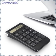 [chiwanjibc] Number Pad 2.4G Rechargeable Smart Portable Accessories Numeric Keypad for Finance Lapt