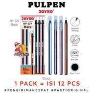 Guys [PER 1 PACK] Joyko BP-327 MAZE 0.7mm Black Ink Pen (12 PCS)