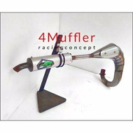 Knalpot Rx King DT100 TS 125 YT 115 Trail Udang Pnp Rangka Ktm Klx Yz Gtx