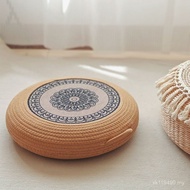 Japanese Style Household Futon Cotton Rope Ground Cushion Round Bedroom Tatami Thickened Cushion Bay