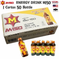 1 Carton 50 Bottle Halal Thailand M-150 Energy Drinks 150ml M150 Energy Drink M 150