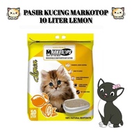 Markotops Lemon 10 L Cat Litter Scented Clumping Cat Litter 10L
