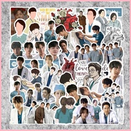 ⭐ ✿ 50 PCS| DR. ROMANTIC STICKERS KDRAMA LAPTOP LUGGAGE STICKERS WATER RESISTANT