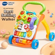 VTech Baby Walker - Toddler Sit To Stand Learning Walker Music Toys  - Orange