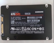 三星 Samsung 870 EVO 512G SATA 2.5吋 SSD 固態硬碟 二手