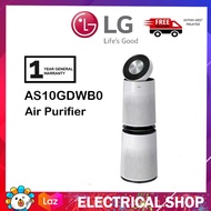 {FREE SHIPPING} LG PuriCare 360º Air Purifier AS10GDWB0 (White)