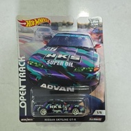Hotwheels Nissan Skyline GT-R Open track