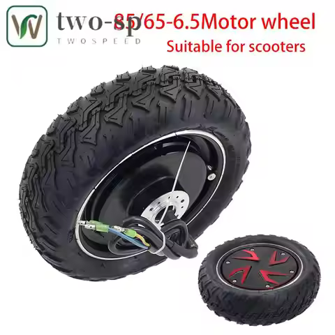 High quality 48V 1200W Hub Motor for KUGOO G-Booster Honghao S12 Front Wheel 85/65-6.5 Vacuum Tyre M