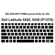 Dell Latitude 5420, 5430, P137G key button sticker set | International layout keyboard