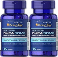 Puritans Pride DHEA 50MG, 50 tabs (2-Pack)