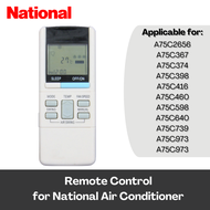 National Air Conditioner Air Cond Remote Control A75C2656 A75C367 A75C374 A75C398 A75C416 A75C460 A7