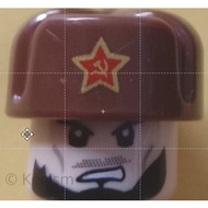 WW 2 Russian Army hat (Plastic toy and less than 1.3 cm) e