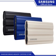 Samsung 1TB T7 Shield USB 3.2 Water & Dust Resistant Portable SSD | Solid State Drive | External Por
