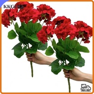 KKGOO Simulated Begonia Flower, Silk 35CM Begonia Flower Artificial Plants,  DIY Artificial Flower f