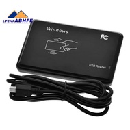 USB RFID Reader 125khz EM4100 ID Contactless Sensitivity Smart Card Reader TK4100 Support Window Sys