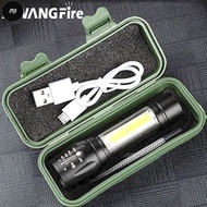PW XIWAGNFIRE Portable Charging Zoom XP-G Q5 Flashlight with 3 Lighting Methods Camping Light Mini L
