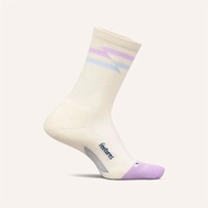 FEETURES Elite Max Cushion Mini Crew Socks - Light Beige