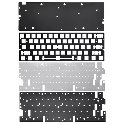 KP Sound Foam Pack for Wooting 60HE Wooting60v2 60V2 Poron Foam Switch Pad Sound Pad Botton Pad 0.3m