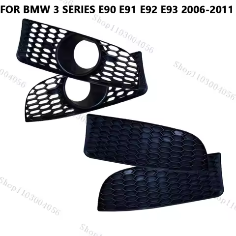 Fog Light Cover For BMW 3 Series E90 E91 E92 E93 2006 2007 2008-2011 Car Front Bumper Lower Fog Lamp