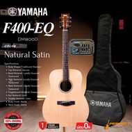 YAMAHA F400-EQ DM800D Electric Acoustic Guitar With EDB Bag + Pick + Wrench Set Up Wire Before Shipp