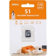 iMOU 128 GB Micro SD Card หน่วยความจำเก็บข้อมูล Memory Card for CCTV สำหรับกล้องวงจรปิด ประกัน 2 ปี