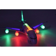 (BIg size)43cm airbus A380 aircraft Airplane Moving Lights Sounds Aeroplane Toys