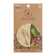 Bee's Wrap | Reuseable Beeswax Food Wraps | 3 Pieces S/M/L | Honecomb