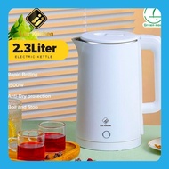 Lux Kiichen Electric kettle 2.3L heater water heater kettle electric white nordic electric kettle ，