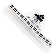 [1623People Collection]Transparent Piano Music Score Clip Note Clip Book Holder Score Storage Multif