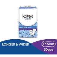 Kotex Fresh Pantyliner Longer & Wider (30s) | kotex | kotex liners | pantyliner