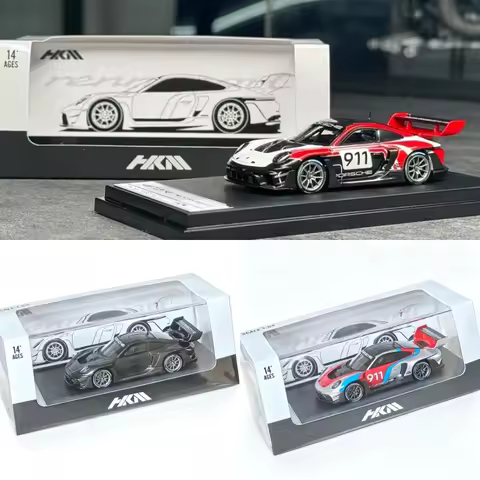 HKM 1:64 911 (992) GT3 R Rennsport Diecast Model Car